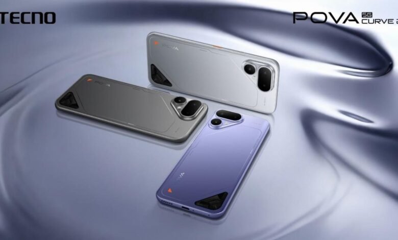 TECNO POVA Curve 2 5G debuts in Manila at PHP 16,999 with curved AMOLED, Dimensity 7100, and 8,000mAh. Kenya pending