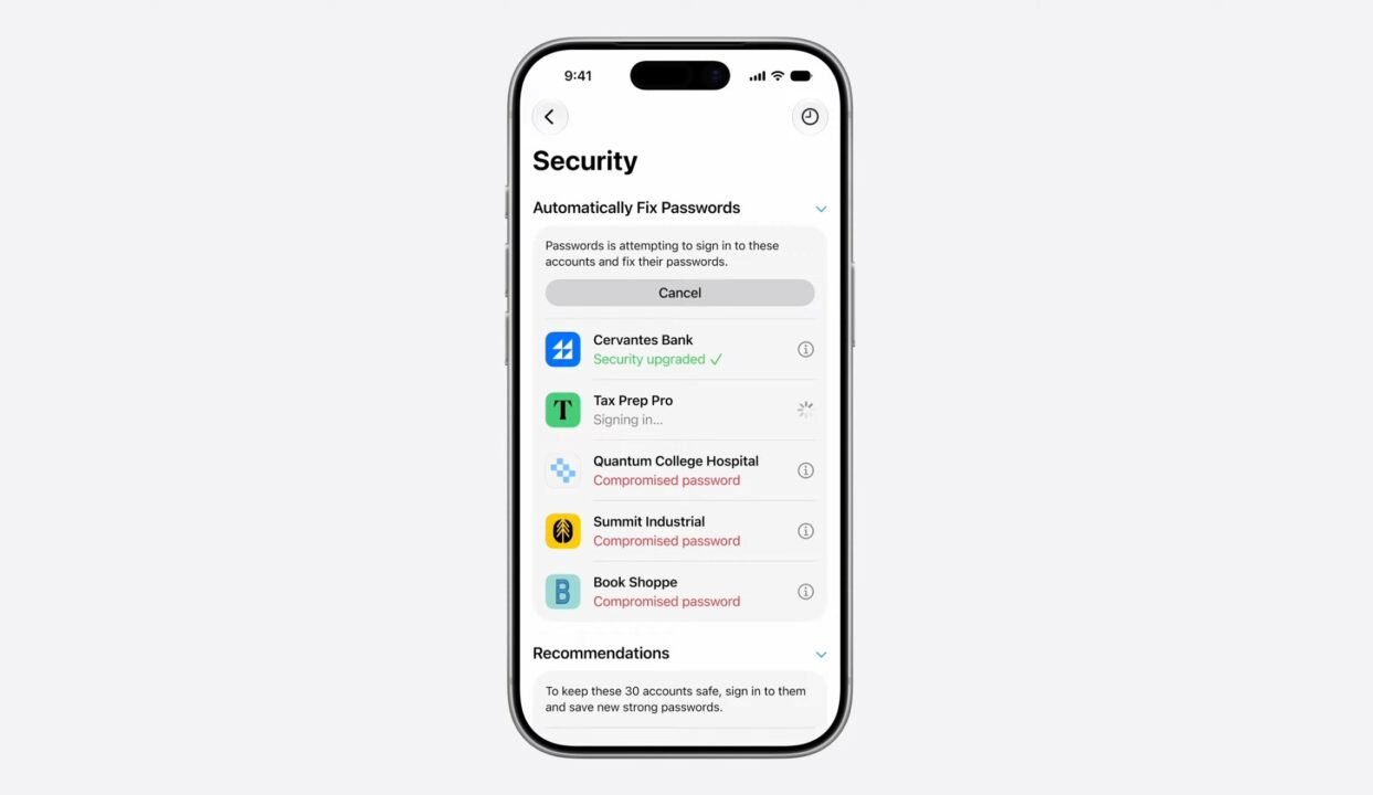 Apple's Passwords App Now Replaces Risky Passwords On Its Own With iOS 27