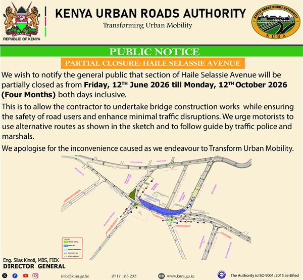 Closure-of-Haile-Selassie-Road-for-4-months