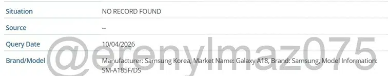 Galaxy-A18-appears-on-GSMA