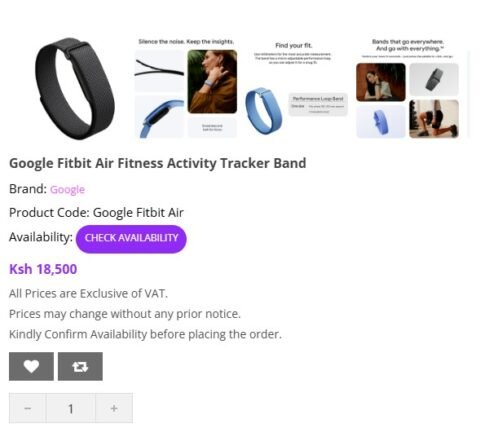 Google-Fitbit-Air-price-in-Kenya