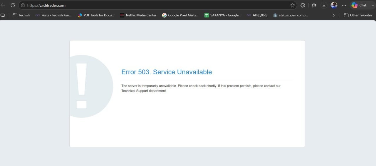Safaricom-Ziidi-Trader-fake-website