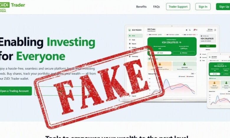 Safaricom-warns-against-fake-Ziidi-Trader-website