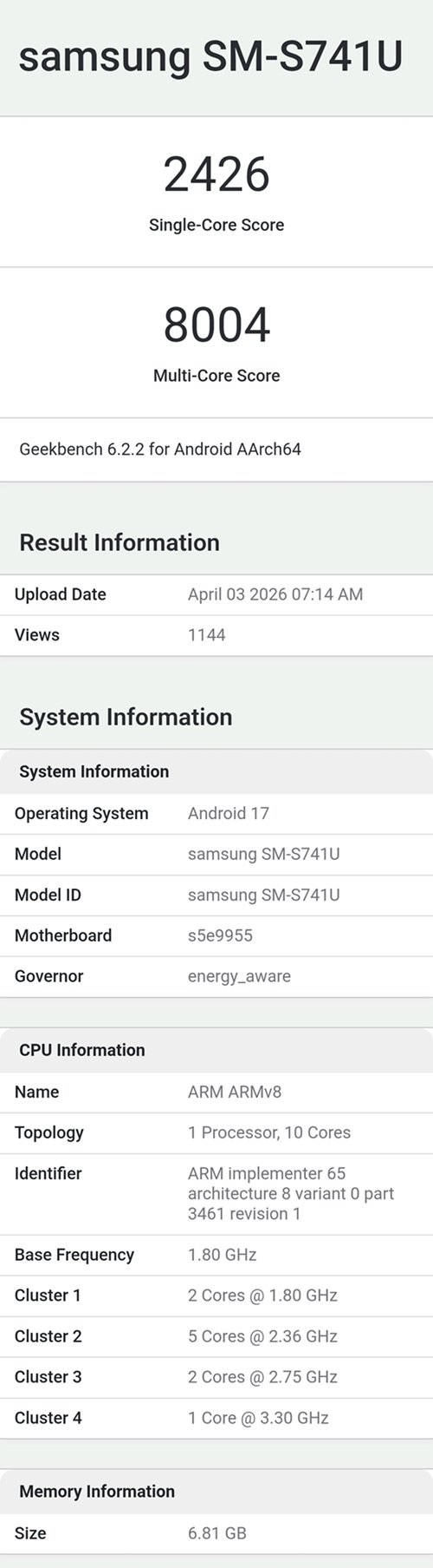 Samsung-Galaxy-S26-FE-Geekbench
