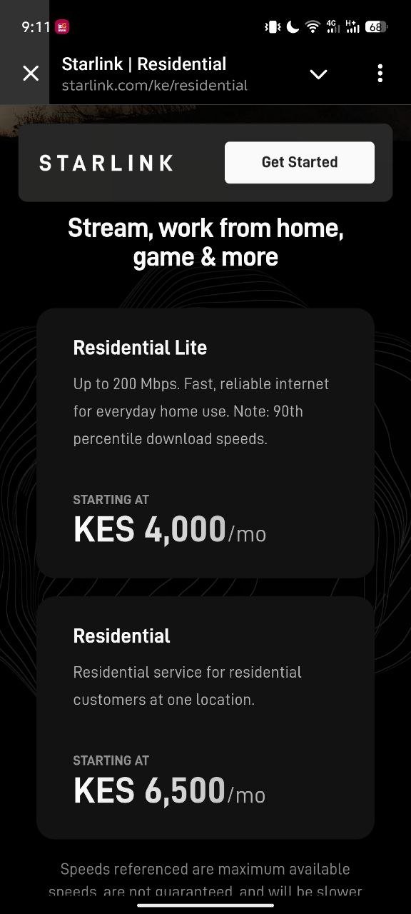 Starlink-Residential-plans-in-Kenya