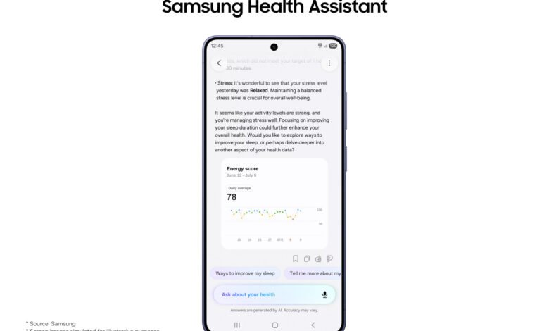 Samsung's Health Assistant AI chatbot launches in US beta, coaching users on sleep, activity and vitals. Kenya availability remains unannounced.