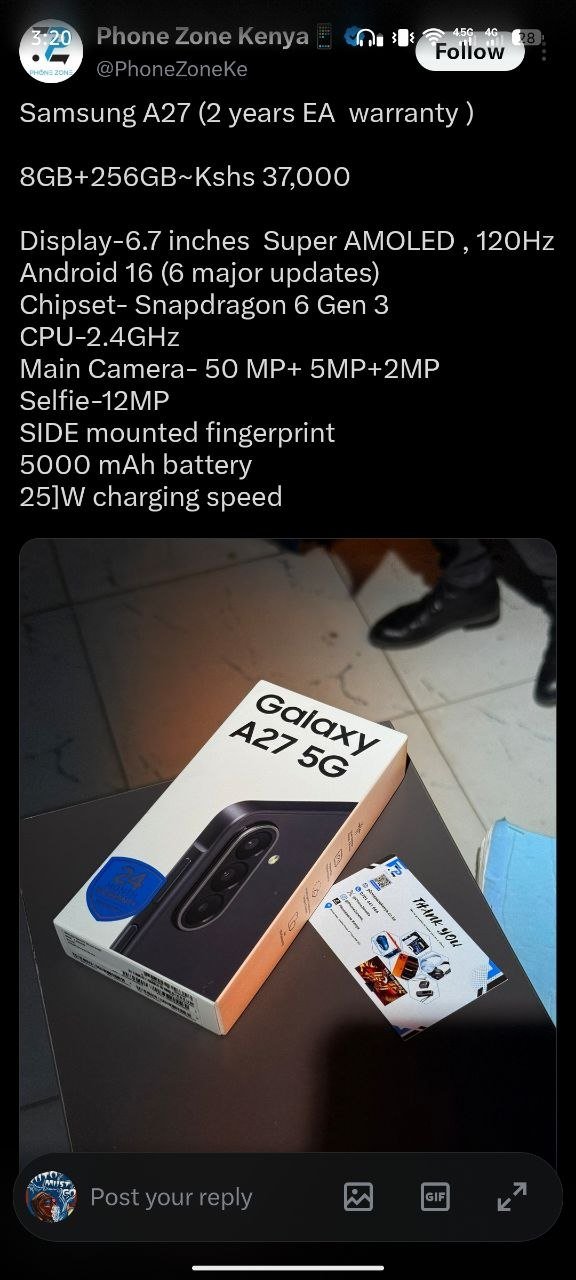 Galaxy-A27-5G-price-discount-in-Kenya