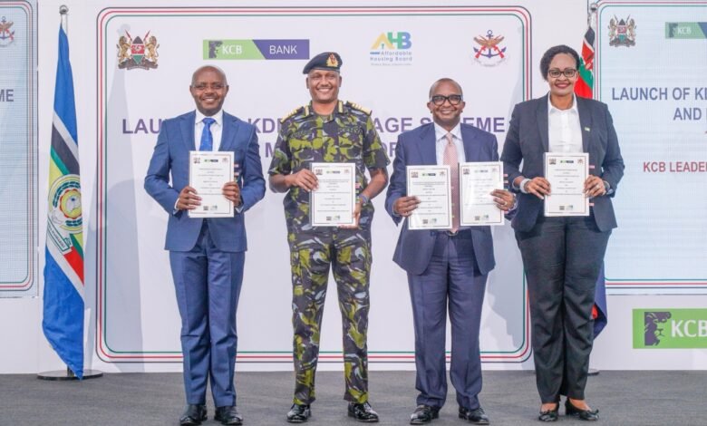 KCB and KDF Launch a 4% Mortgage Scheme for 50,000 Soldiers. Here's How It Actually Works A government scheme once reserved mainly for senior officers is now open to rank-and-file military personnel, at a rate no commercial home loan in Kenya comes close to.