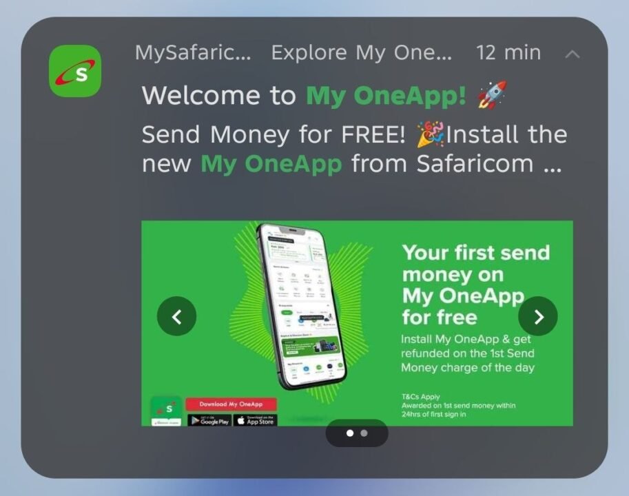Safaricom-My-OneApp-send-money-for-free