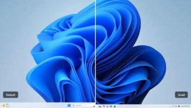 Windows-11-restores-small-size-Taskbar