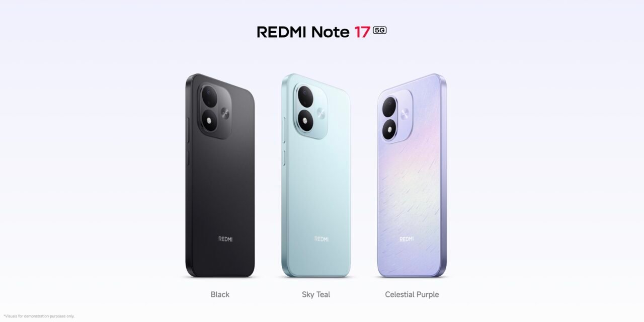 Xiaomi launched four Redmi Note 17 phones globally. The Pro Max carries a 10,000mAh battery and 100W charging.