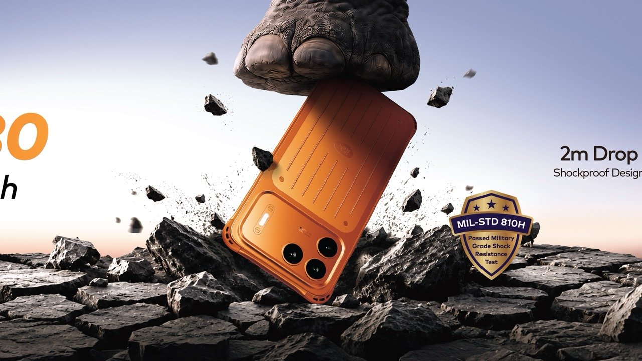 itel Power 80 is in Kenya at KES 19,499 with a 7,000mAh battery, IP68 and IP69 sealing, 2m drop protection.
