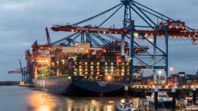 KRA adopts the TLIP blockchain platform for cargo clearance. From 3 August, containerised imports need an ACD code before loading. container ship at terminal burchardkai in hamburg