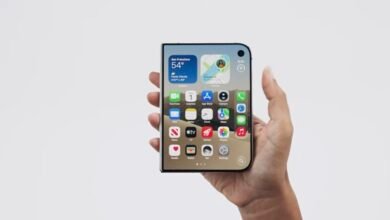 Apple's iPhone Duo is official at $1,999. Touch ID, under-display camera, A20 Pro, and no SIM tray in any market.