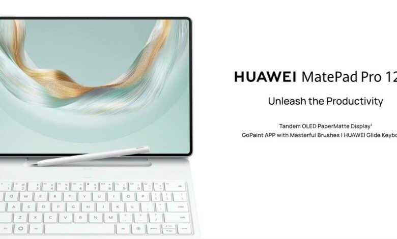 Huawei's MatePad Pro 12-inch is thinner and lighter than an iPad Pro