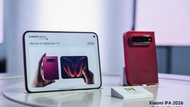 Official Xiaomi 18 Fold images show a 5.38-inch cover screen, 7.58-inch folding display and a pill-shaped triple camera module