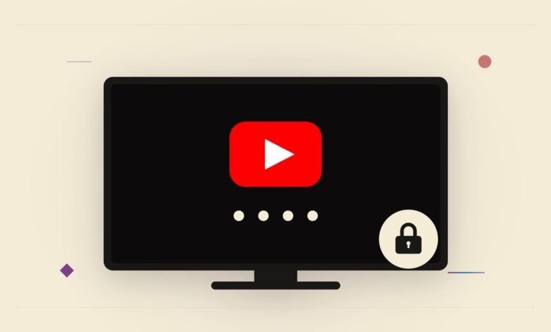 YouTube account lock puts a four-digit code on your profile on a shared TV. Here is how to enable it.