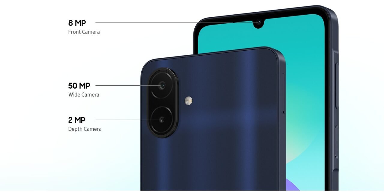 Samsung's Galaxy A08 has a 6,000mAh battery, IP64 rating and Android 17. It costs RM899, about KES 28,500, in Malaysia.