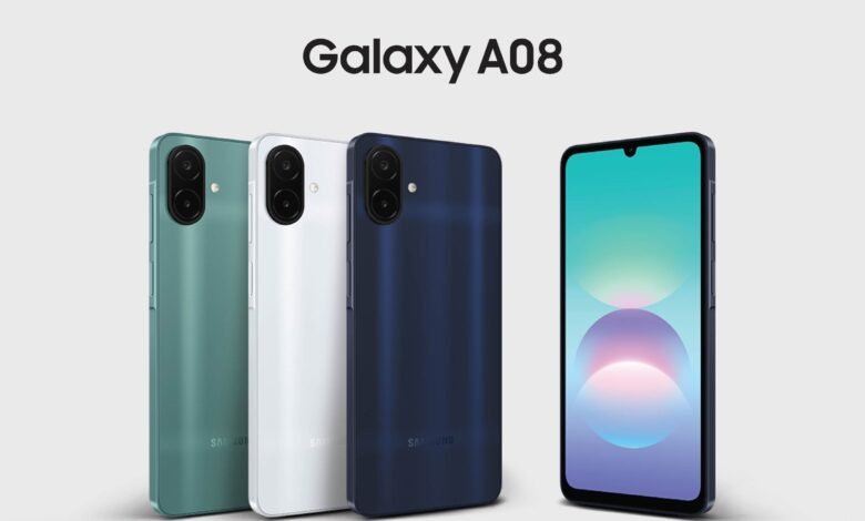 Samsung's Galaxy A08 has a 6,000mAh battery, IP64 rating and Android 17. It costs RM899, about KES 28,500, in Malaysia.
