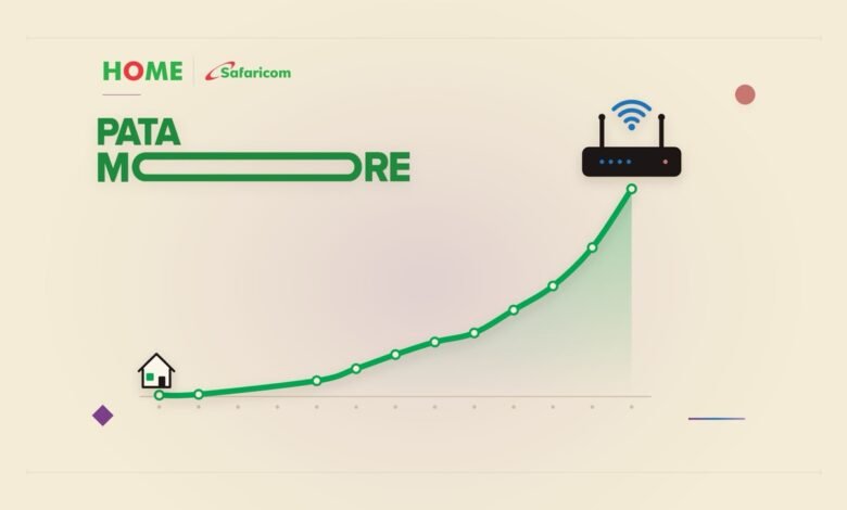 Safaricom went from fifth place in 2014 to Kenya's first million-subscription internet provider, with more than Faiba and Zuku combined