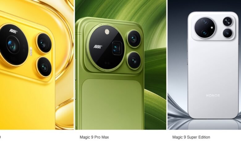 Honor launched the Magic 9, Pro Max and Super Edition in China today, from about USD 670 or KES 87,000.