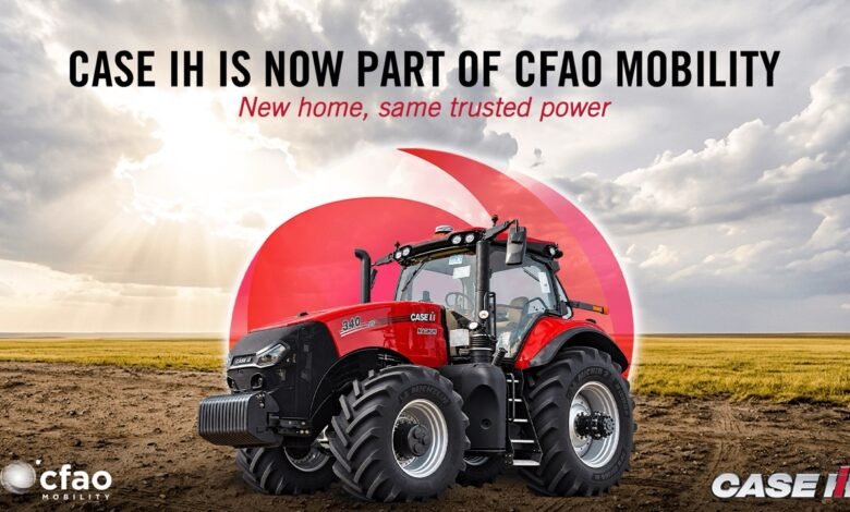 CFAO Mobility Kenya now runs Case IH tractors in Kenya. Customers keep orders and contacts, and CFAO promises easier parts.