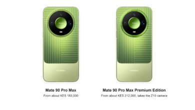 Huawei's Mate 90 Pro Max gets a build-it-yourself case, zoom lens and the Z10 camera, which needs the Premium Edition.