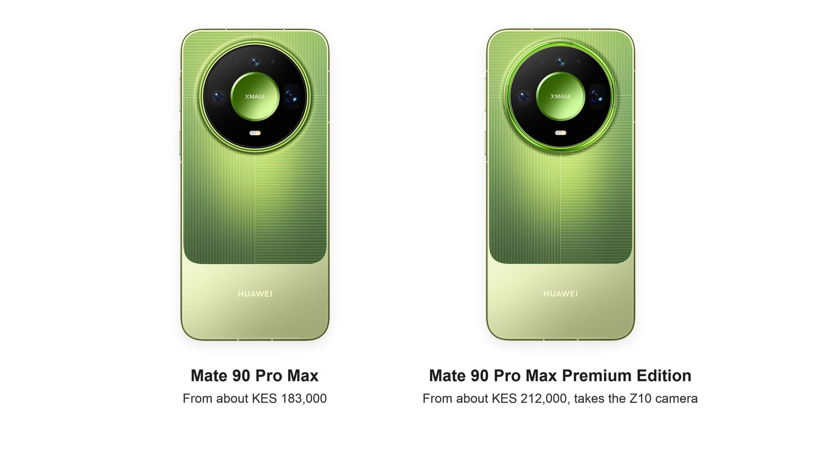 Huawei's Mate 90 Pro Max gets a build-it-yourself case, zoom lens and the Z10 camera, which needs the Premium Edition.