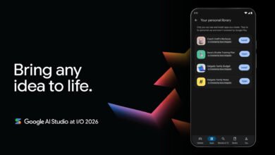 Google Play installs apps you build in Google AI Studio on your phone, no developer account