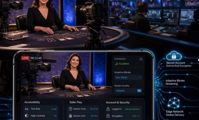 A live, interactive table stream is a surprisingly tough test for modern video technology. It has to look crisp, stay in sync, respond to a person’s input without awkward pauses, and keep working when the viewer is on a patchy mobile connection. All at once.