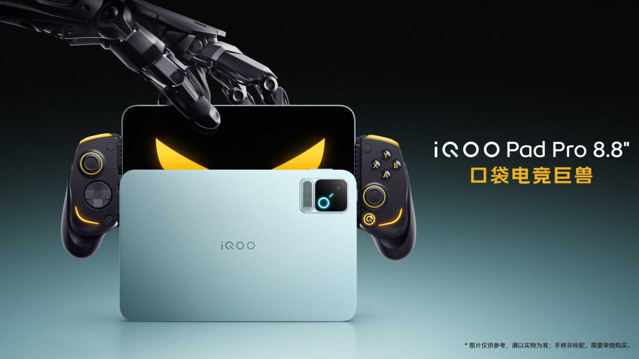 iQOO Pad Pro 8.8 keeps the Pad Ultra's screen, fan and battery for at least KES 35,100 less. Full prices.