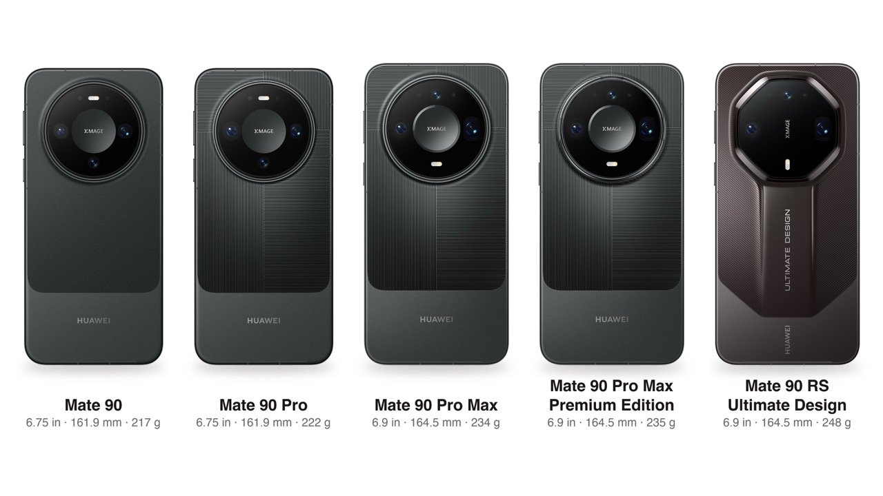 Every model has a bigger battery than the Mate 80, but the Pro, Pro Max and RS charge wirelessly at 50W instead of 80W.